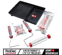 ProDec Advance Ice Fusion 6 Piece Set – Ultra-Smooth Finish, 9" & 4", Emulsion & Satin