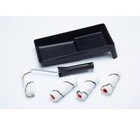 PRODEC ADVANCE Mini Roller Set 4" Medium Pile Microfibre Roller Frame Paint Tray