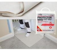 ProDec Protector Dust Sheet Advance - Water-Resistant Cotton 1.8 x 0.9m (6' x 3')