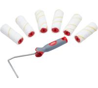 Prodec Advance 7 Piece 4" Jumbo Core 4" Short Pile Microfibre Mini Paint Rollers