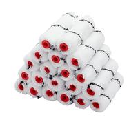 ProDec Advance Big Box 20 Pack 4 inch Medium Pile Microfibre Mini Paint Rollers for a Smooth Finish Painting with Emulsion Paints and Woodstains on Interior Walls, Ceilings and Wood, 4"