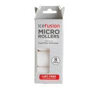 Prodec Advance Ice Fusion Micro Roller Sleeves - 2 Inch, 8 Pack - Fused Fibre For Spindles, Railings & Radiators