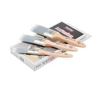 ProDec Advance Ice Fusion Oval Paint Brush Set, Contains 1, 1.5, 2 inch