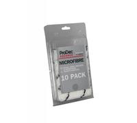 Prodec Advance Microfibre Medium Pile Mini Rollers (Pack Of 10) White/black (Pack Of 10)