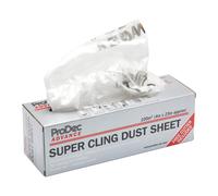 Prodec Advance Super Cling Polythene Dust Sheet Roll 25M X 4M