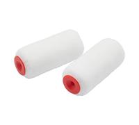 ProDec Advance Twin Pack Medium Pile Ice Fusion Jumbo Mini Paint Rollers | 4 inch for an Ultra-Smooth Finish Painting with Emulsion and Satin Paints on Interior Walls, Ceilings, Wood and Metal, 4"