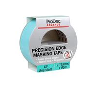 ProDec Advance UV Resistant Precision Edge Masking Tape for Razor Sharp Lines with No Paint Bleed, Blue, 2" (48 mm)