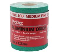 ProDec Ali Oxide 10 Metre Roll Aliminium Sandpaper Wood Sander Crack Resistant