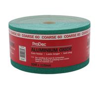 ProDec Ali Oxide 50 Metre Roll Aliminium Sandpaper Crack Resistant Trade Sander