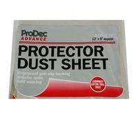 Prodec Carpet protector Poly Backed 12'x9' Dust Sheet NQ3105H