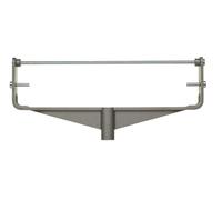 ProDec Cast Metal Double Arm Frame Paint Roller Trade Spec 12" Large Size