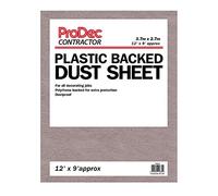 ProDec Contractor 12' X 9' Contractor Poly Backed Cotton Twill Dust - you get 10