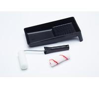 ProDec Contractor 4" Mini Paint Roller Set - 4pc Frame & Tray for Emulsion, Gloss & Satin