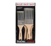 ProDec 5Pc Prodec Decorator Paint Brush Set- you get 10