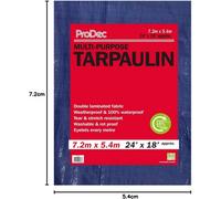 Prodec Double Laminated 7.2X5.4Mtr Tarpaulin Blue