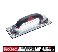 ProDec Hand Sander Tool Aluminium Easy Grip Hand Sander 235mm x 85mm Trade PHST