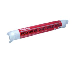 ProDec Large Plastic Sheet Roll - 2M x 50M | Low Density Polythene Dust Sheet.