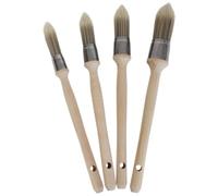 ProDec Sash Brush Set - Pointed Synthetic for Gloss & Satin on Curved, Moulded Surfaces - 4pc