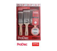 PRODEC PREMIER 6 PIECE BRUSH SET WITH PREMIER CUTTING IN BRUSH
