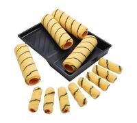 ProDec ProDec 9 inch & 4 inch 13 pc Emulsion Mega Value Tiger Roller Kit Woven Paint Rollers for Painting with Emulsion and Masonry Paints on Interior and Exterior Walls and Ceilings, 9" 4"