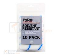 ProDec Solvent Resistant Radiator Nylon Long Pile Roller Refills 4" (10 Pack)