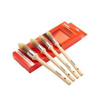 Prodec Synthetic Pointed Sash Paint Brush Set - 4 Piece
