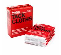 ProDec Tack Cloths – Removes Dust, Dirt & Debris Before Painting, Cream 76 x 41 cm, 10 Pack