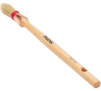 ProDec 18mm Trade Professional Pointed Pure Bristle Sash Brush Ideal for Precise Painting of Sash Windows, Architraves and Other Curved, Moulded or Profiled Surfaces with Gloss and Satin Paints