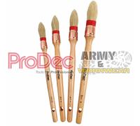 Prodec Windsor 4 Piece Sash Brush Set Natural Bristle Paint Varnish - Hand Made