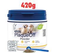 Dental PlaqueOff Powder For Dogs and Cats Removes Plaque Tartar Bad Breath