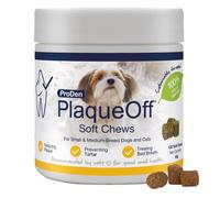 ProDen PlaqueOff 120 Soft Chews | Natural Plaque, Tartar & Bad Breath