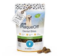 ProDen PlaqueOff 150g Dental Bites for Large Dogs - Veggie Dental Treat | VOHC Accepted, Clinically Proven, Vet Recommended, Freshens Bad Breath, Helps Reduce Plaque & Tartar, Prevents New Plaque