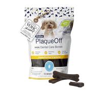 ProDen PlaqueOff Banana Mini Dental Bones for Small and Toy Dogs - 20 Bones (340g)