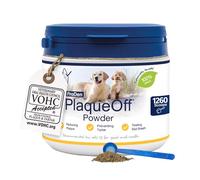ProDen PlaqueOff 420g Powder for Dogs - 100% Organic, 180-Month Supply
