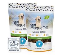 ProDen PlaqueOff Dental Bites Bundle for Dogs Tartar & Bad Breath Remover 100% Natural Teeth Cleaner and Tartar Remover - Improve Overall Oral Health - 150g