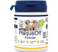 ProDen PlaqueOff Powder 60g | For Small Dogs | Bad Breath, Plaque, Tartar (Packaging may vary)