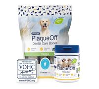 ProDen PlaqueOff Value Bundle 180g Powder & 13 Dental Bones