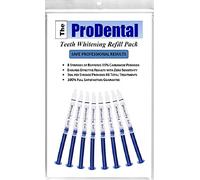 ProDental Teeth Whitening Gel Syringe Refill 8 Pack | 35% Carbamide Peroxide - 48 Treatments | Faster Results Than Tooth Whitening Strips - Pen - Powders and Toothpaste | Safe for Sensitive Teeth