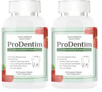 ProDentim Advanced Oral Probiotics (60 CHEWABLE Tablets) Probiotic Gum Health (Pack of 2)