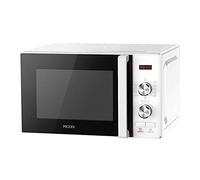 Prodex PX2085W 20 Litre Digital Microwave, 800W, 6 Power Levels, Defrost, Digital Display, 30 Minute Countdown Timer, Auto Shut Off, Turntable On/Off, Internal light, White