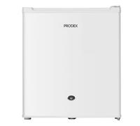 Prodex PX3711W Table Top Fridge, 41 Litre Capacity, Built in Chill Box Compartment, 1 Wire Shelf, Reversible and Lockable Door, White