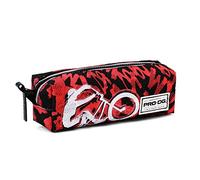 PRODG Backflip-Square HS Pencil Case, Red, 21 x 7 cm