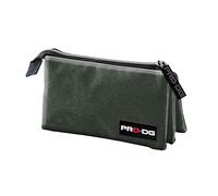 PRODG Khaki-Triple HS Pencil Case, Military Green, 23 x 11 cm