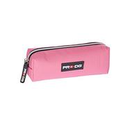 PRODG Pink-Square HS Pencil Case, Pink, 21 x 7 cm