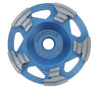 PRODIAMANT 4” Diamond Cup Wheel, 5/8”-11 Arbor, Wet/Dry, Max 15,300 RPM - Concrete & Masonry Grinding for Angle Grinders (Model PD-ST51-i58-100mm)