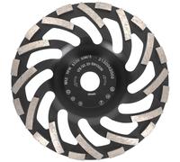 PRODIAMANT diamond cup wheel 7" 180 mm x 22.2 mm Turbo ST91 diamond grinding wheel asphalt screed professional quality
