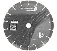 Prodiamant Diamond Cutting Disc 9 inch (230mm) x 22.2 mm 10 mm Professional Segment with High Diamond Concentration Concrete, Stone, Brick, Universal