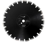 PRODIAMANT Diamond Disc 400 mm x 25.4 mm Abrasive for Roads, Asphalt, Screed, Light Concrete, Fresh Concrete, Sandstone and Fireclay