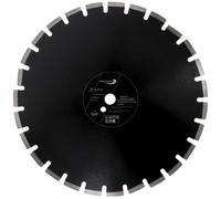 PRODIAMANT Diamond Disc 450 mm x 25.4 mm Abrasive for Roads, Asphalt, Screed, Light Concrete, Fresh Concrete, Sandstone and Fireclay