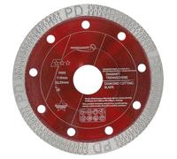 PRODIAMANT® Diamond Tile Cutting Disc 4.5" [115MMx22.23MM] - Cutting Disc for Tiles, Porcelain Stoneware, Marble & Natural Stone - Ultra-Thin Diamond Blade - Fits M14 Angle Grinders